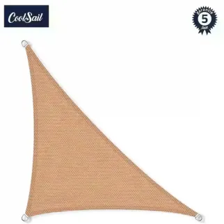 Zonnedoek 90º 4x5x6,8m 340gr camel dust