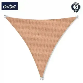 Zonnedoek 5x7x7m 340gr camel dust