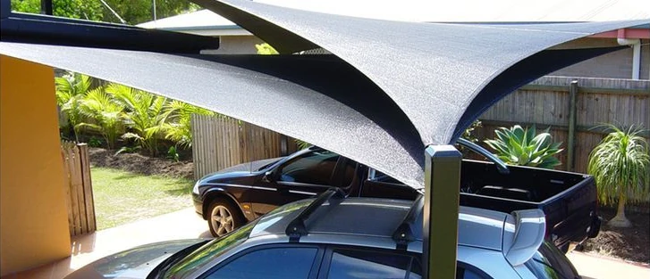 carport schaduwdoek